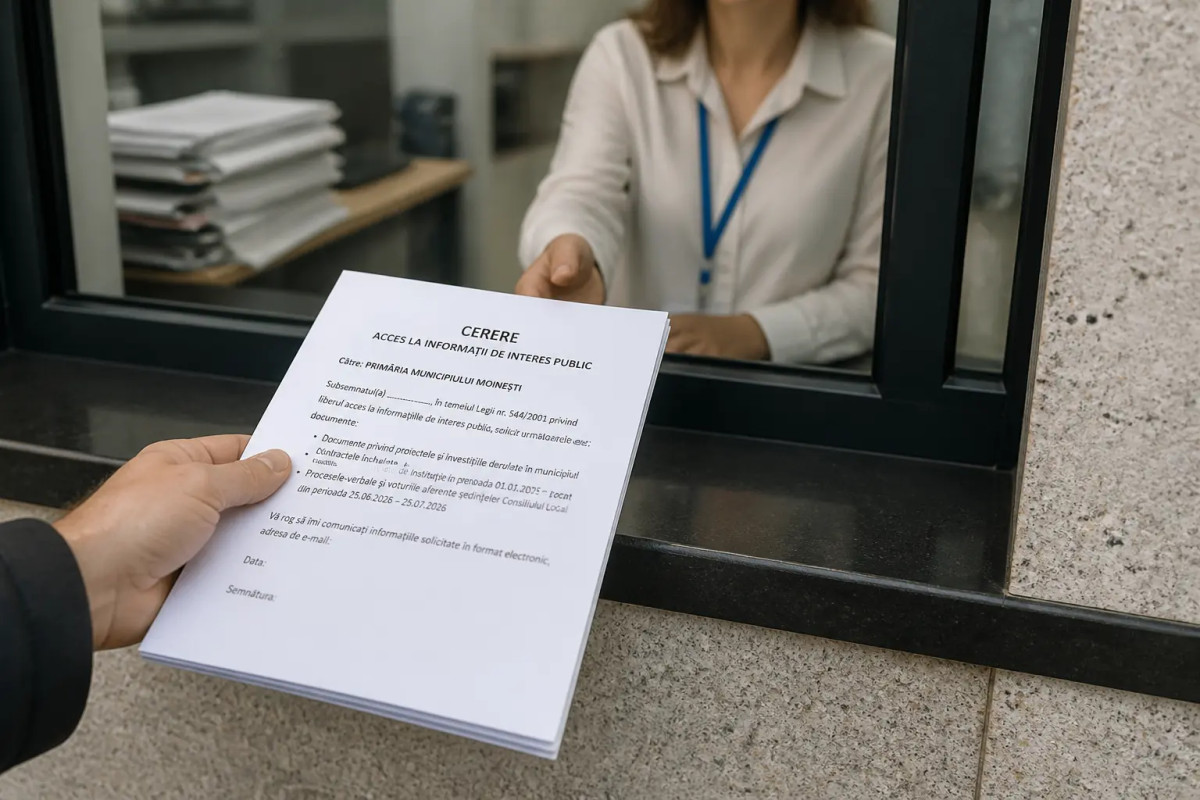 Dosarele Moineștiului, 29 iulie 2026: Cum ceri actele despre spital, contracte și voturi fără să primești un răspuns vag