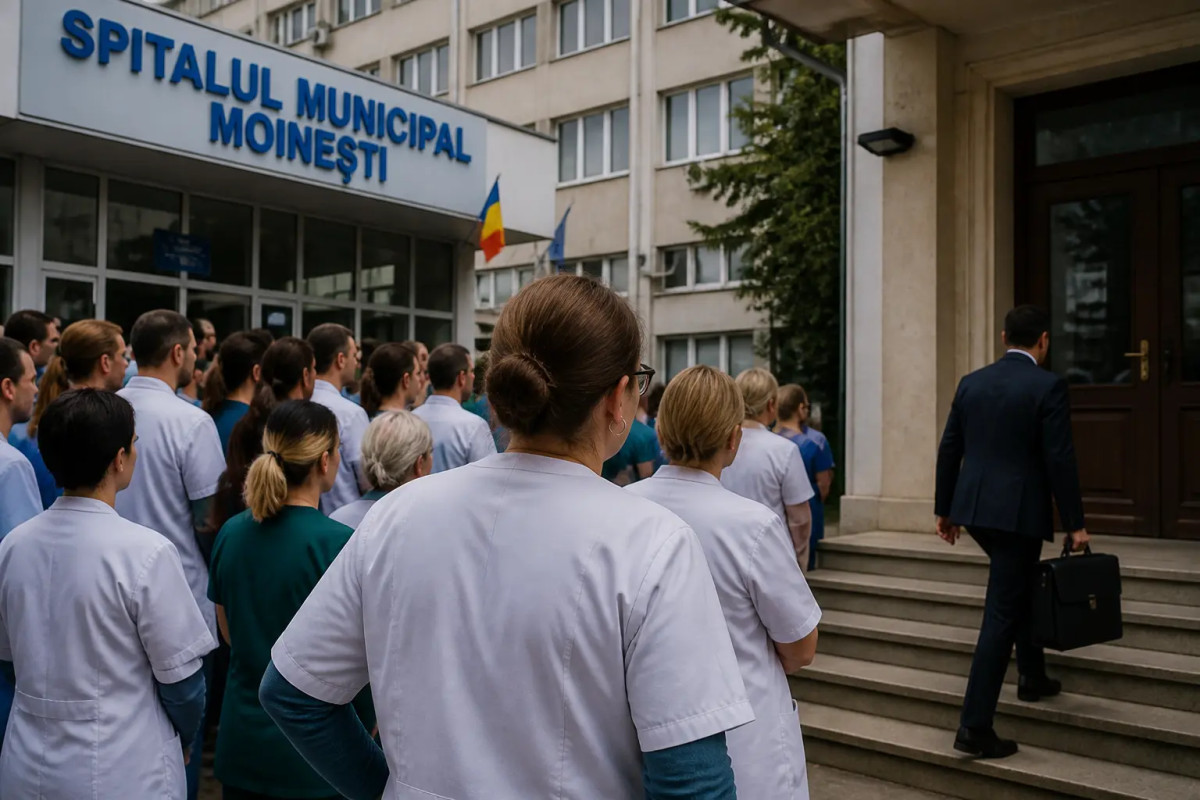 11 voturi, 300 de halate și o hotărâre ajunsă în tribunal: cum a împins administrația Vieru Spitalul Moinești într-o criză de putere
