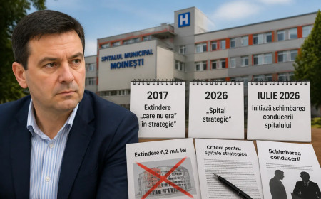 De la extinderea „care nu era în strategie” la „spital strategic”, apoi războiul din 2026: nouă ani de zigzag ai lui Valentin Vieru