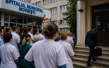 11 voturi, 300 de halate și o hotărâre ajunsă în tribunal: cum a împins administrația Vieru Spitalul Moinești într-o criză de putere